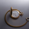 Montre à Gousset Doré à Clapet
