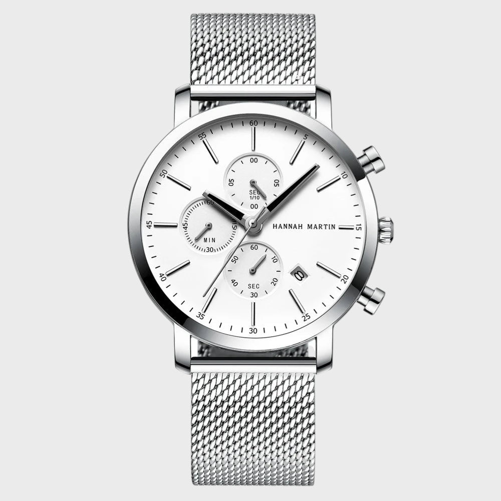 Montre Chrono Argent