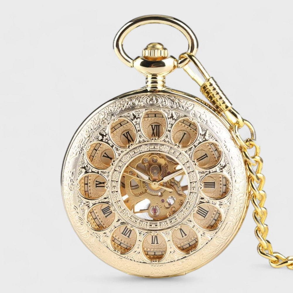 Montre de Poche Luxe Doré