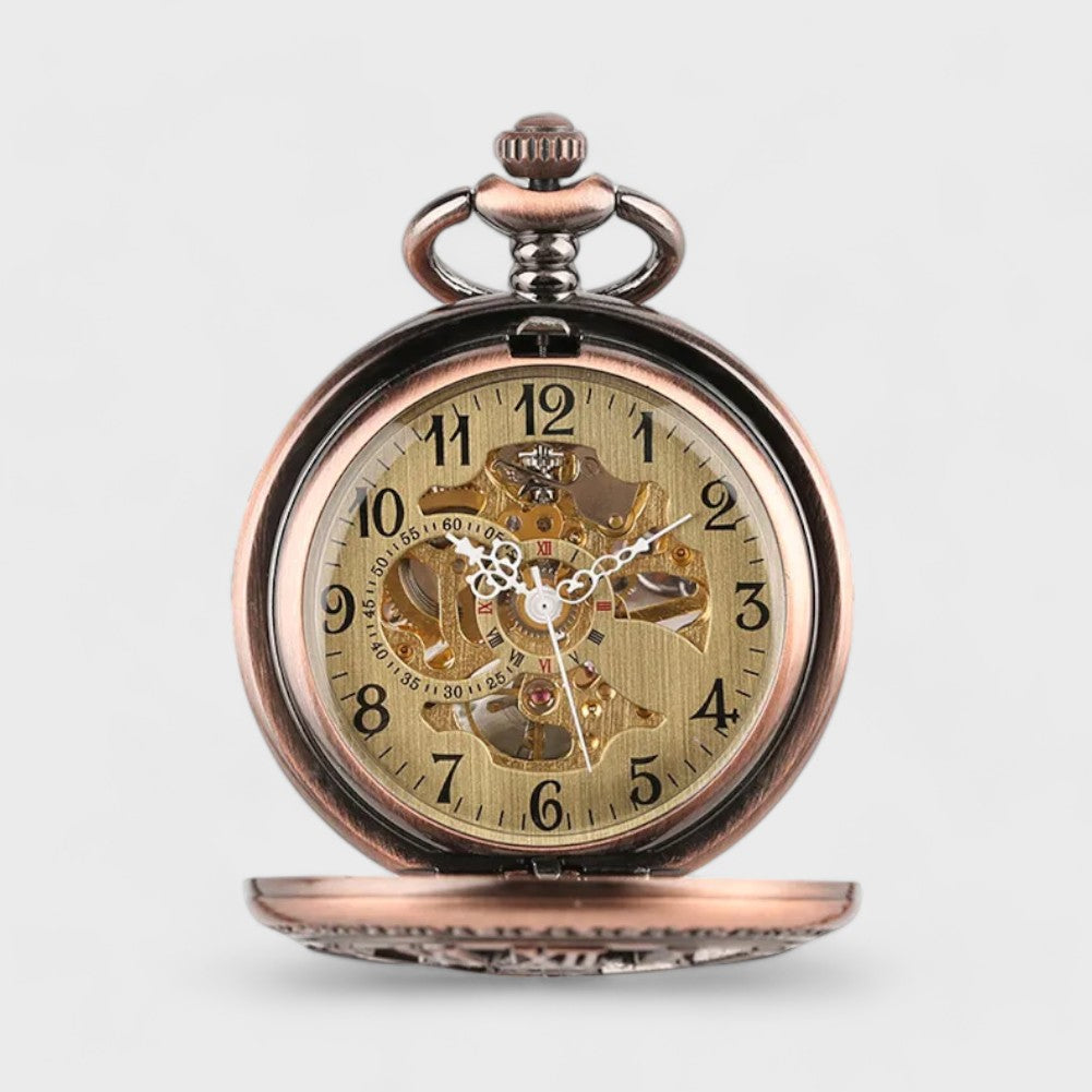 Montre à Gousset Ancienne à Mécanisme Apparent Maison Gousset