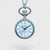 Montre à Gousset Pendentif Laval - Motif Fleur Argent