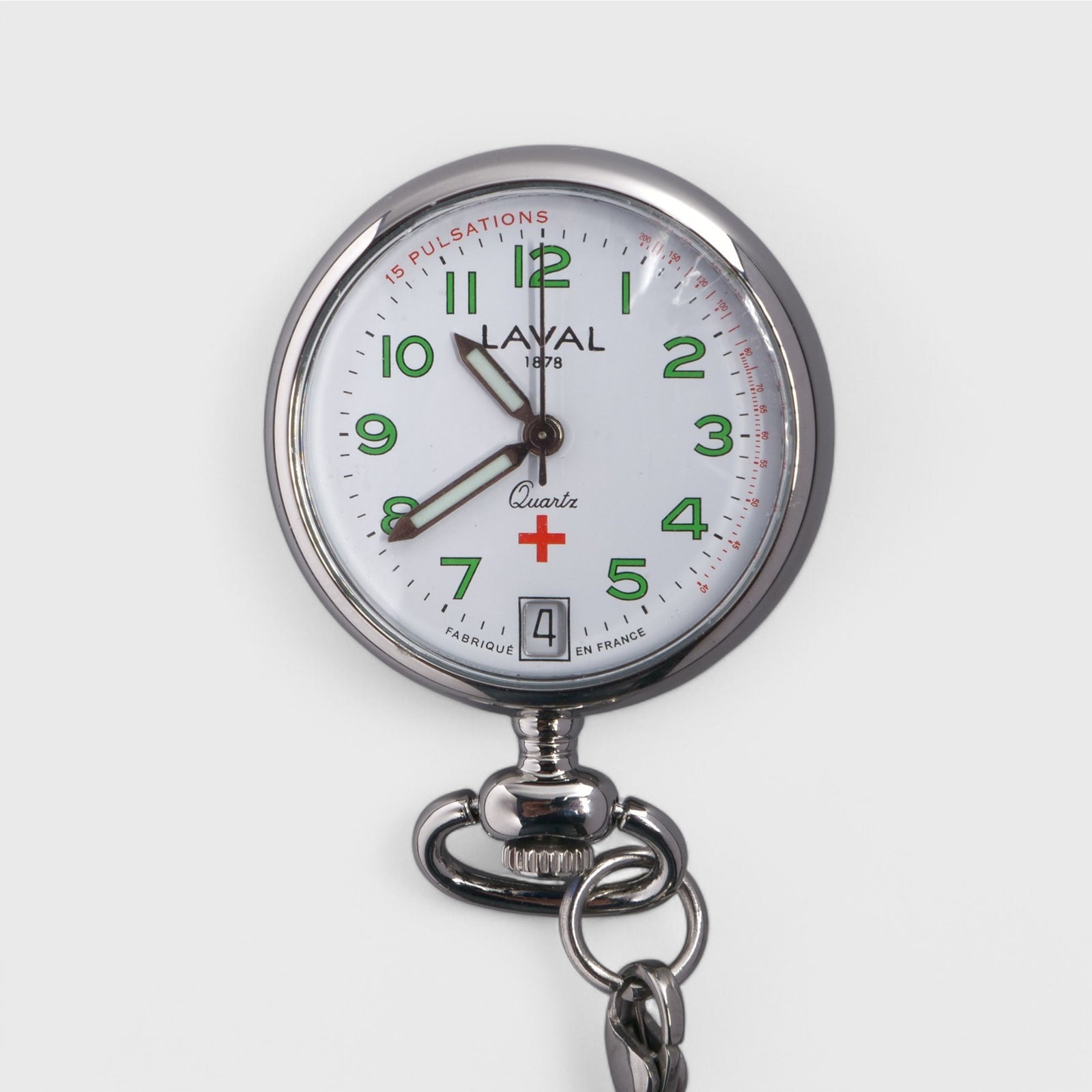 Montre Infirmière Laval - Argent