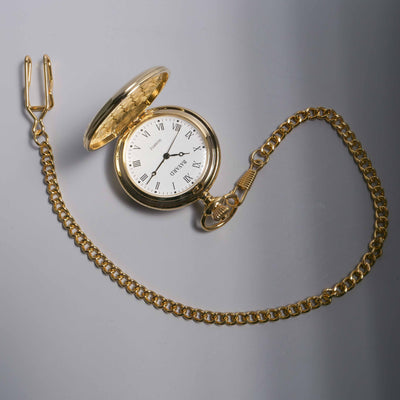 Montre à Gousset Bayard - Quartz Doré