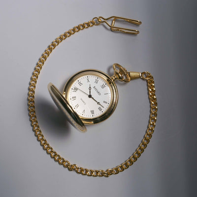 Montre à Gousset Bayard - Quartz Doré
