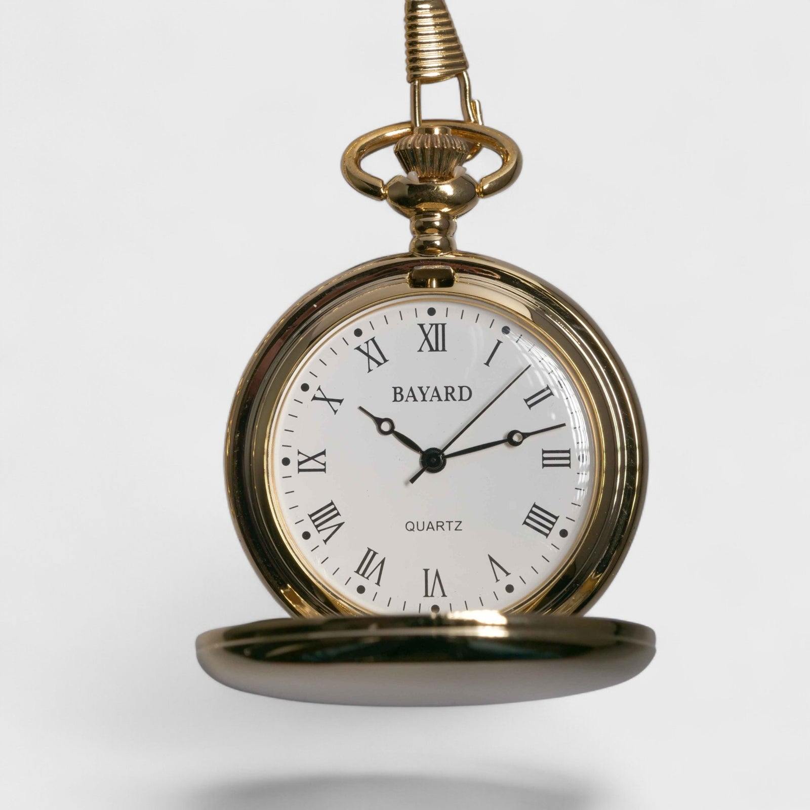 Montre à Gousset Bayard - Quartz Doré