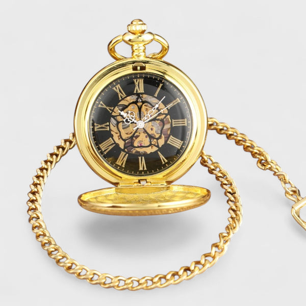 Cadran De Montre à Gousset 3 Aiguilles - Grand Modèle émaillé, Référence CG11, Pièce D'horlogerie