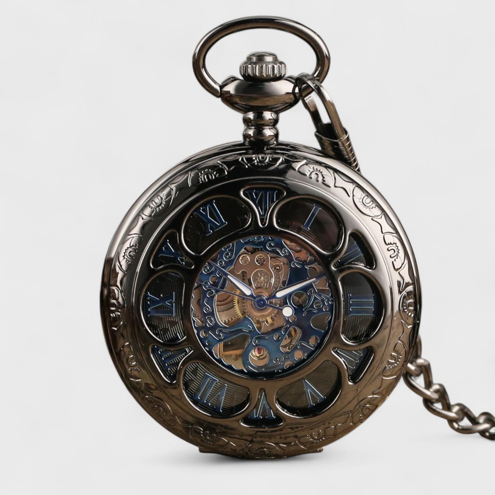 Montre Gousset Ancienne Cadran Saphir Maison Gousset