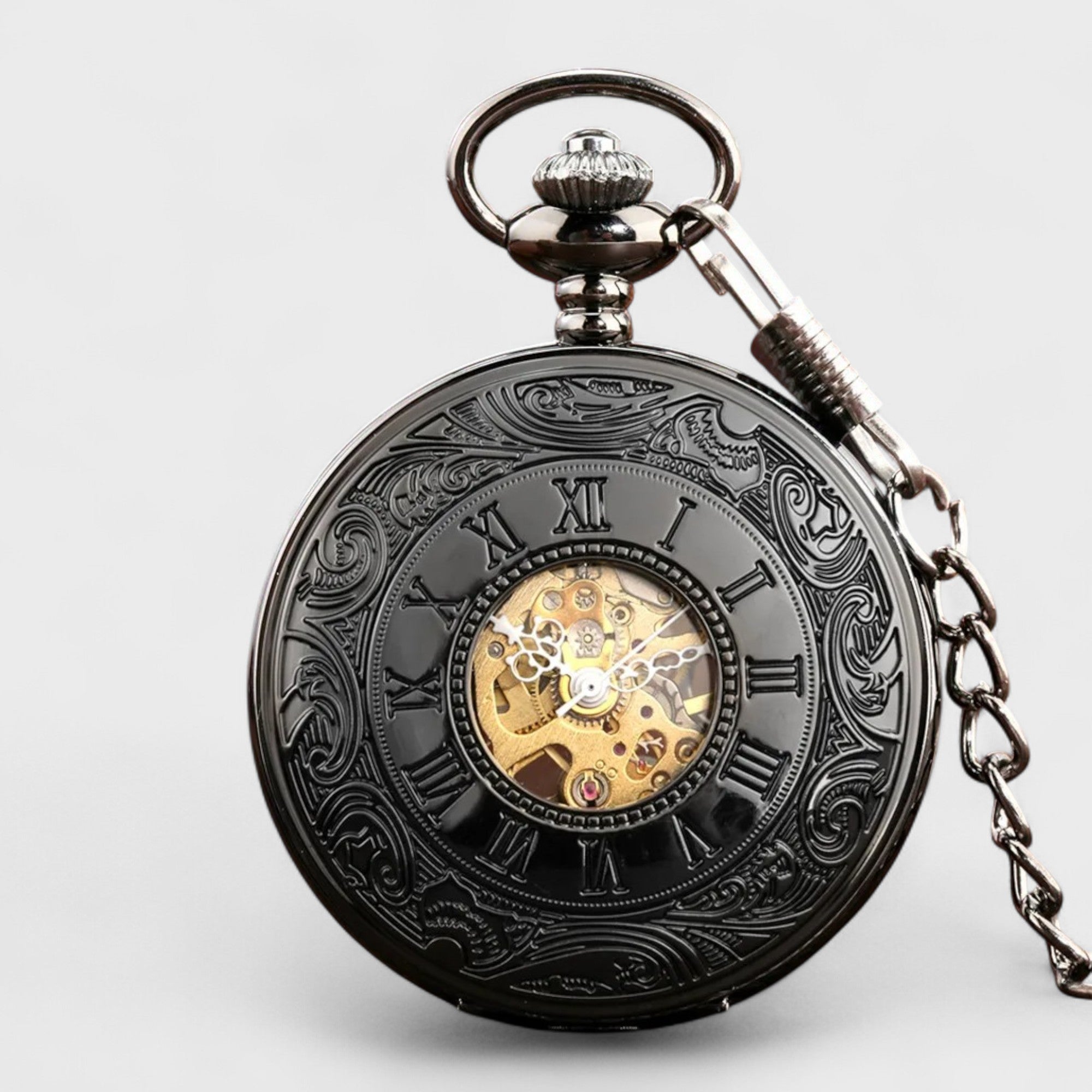 Montre Gousset Ancienne Noir Maison Gousset