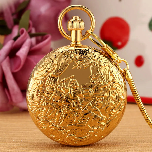 Montre De Gousset En Argent CR & Cie - Gravée Fleurs, Années 1890, Mécanique Manuelle