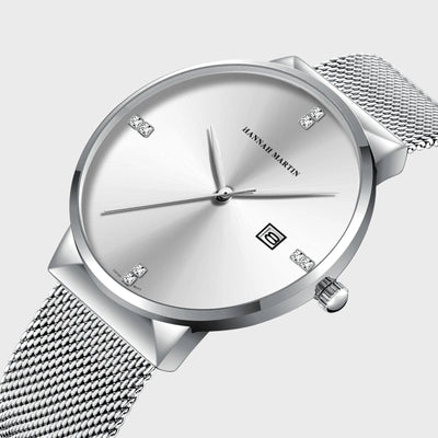 Montre Lumière Argent