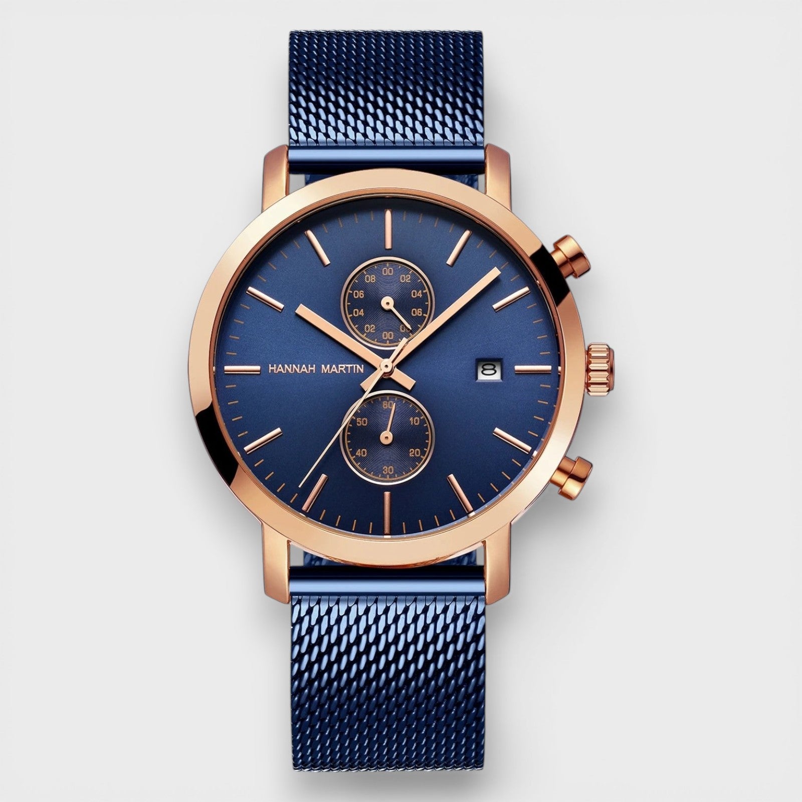 Montre à Gousset Aurore Bleu