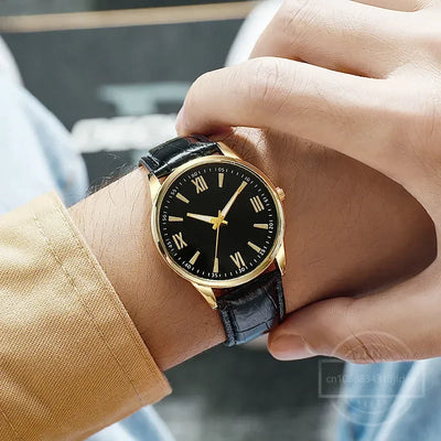 Montre Classique Dorée