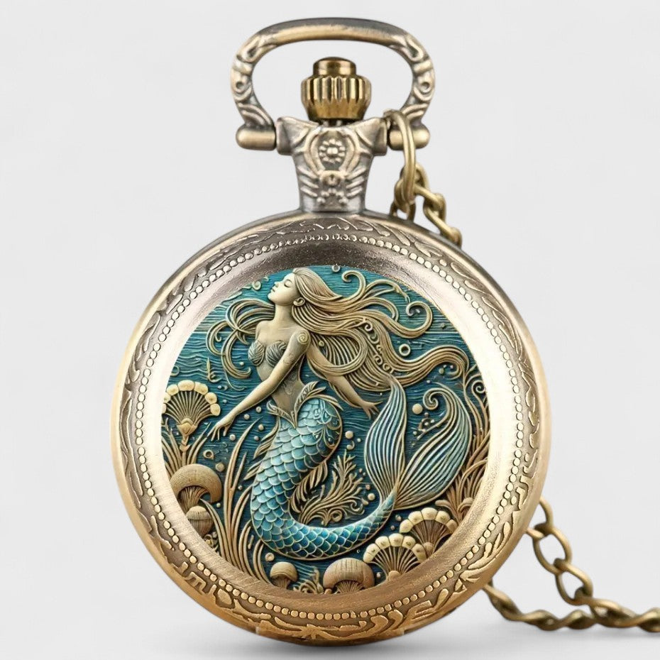 Montre à Gousset Sirène Vintage