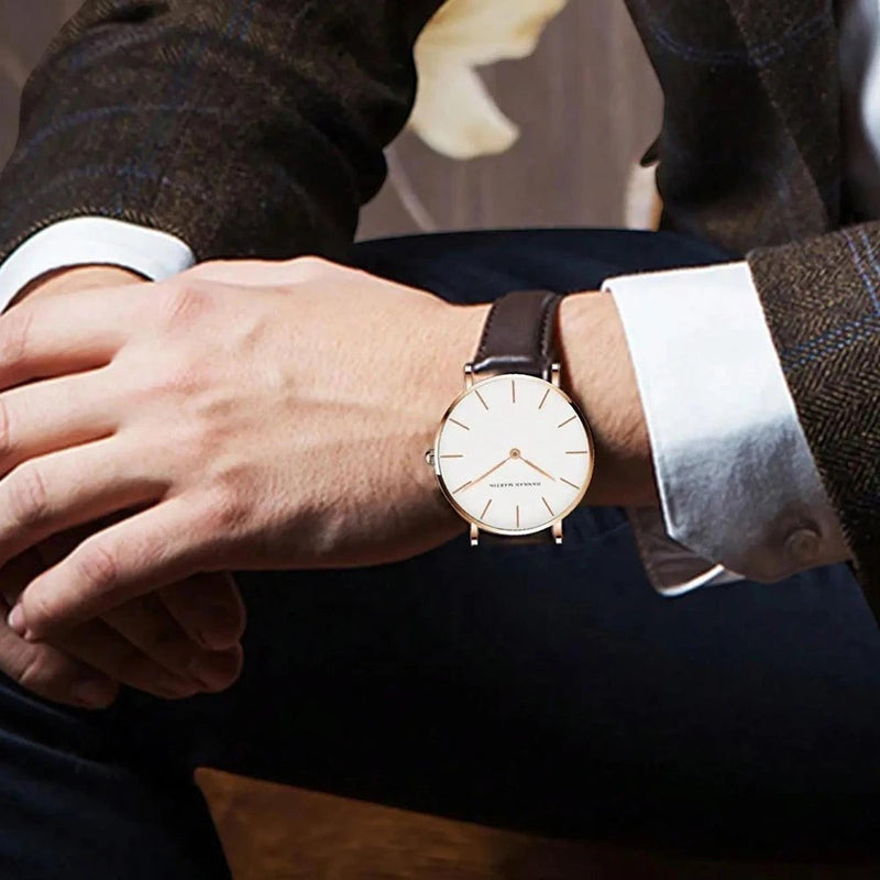 Montre à Gousset Alba Marron