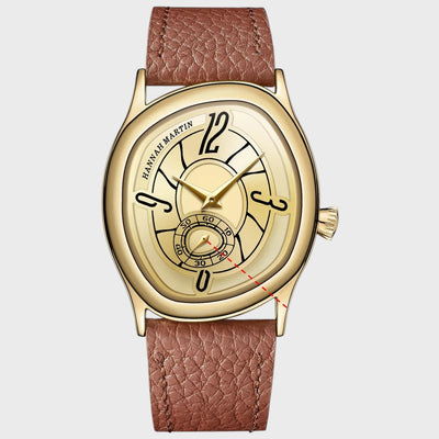 Montre Sablier Doré