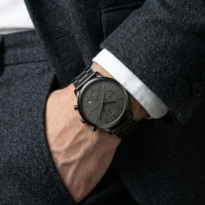 Montre Acier Fusain