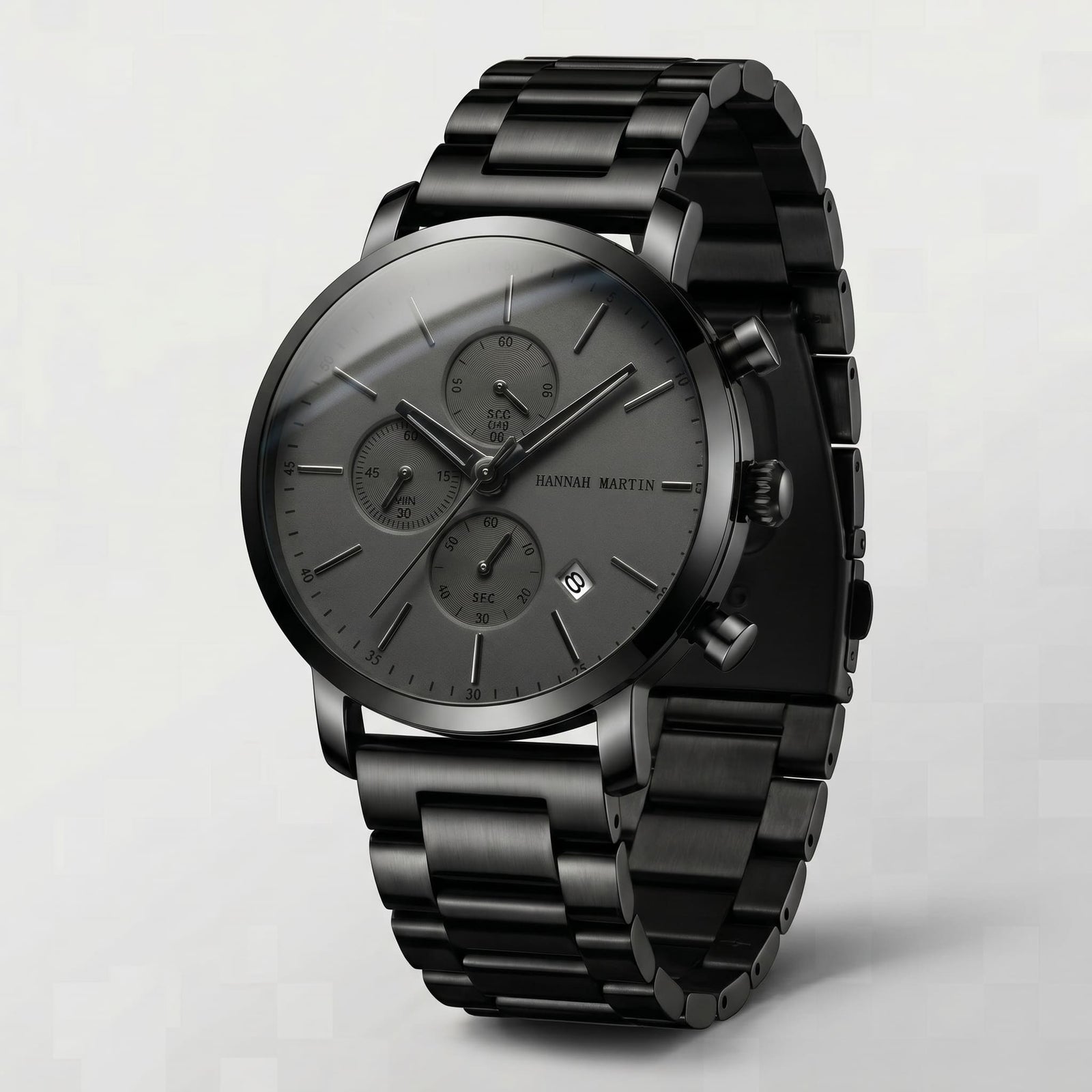 Montre Acier Fusain