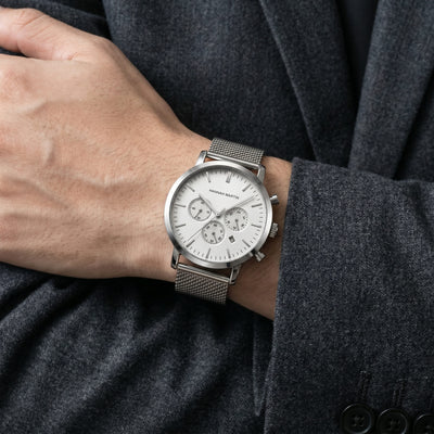 Montre Maille Grise