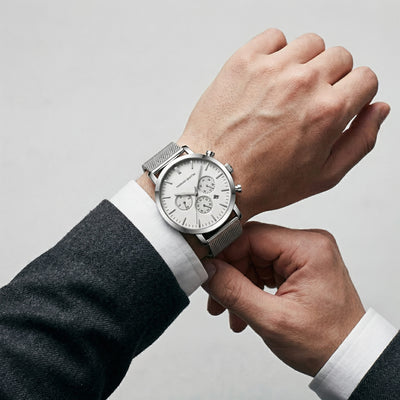 Montre Maille Grise