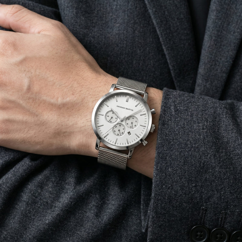 Montre Maille Grise