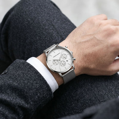 Montre Maille Grise