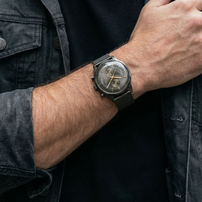 Montre Urbain Noir