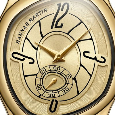 Montre Sablier Doré