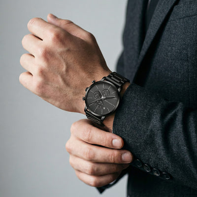 Montre Carbone Acier