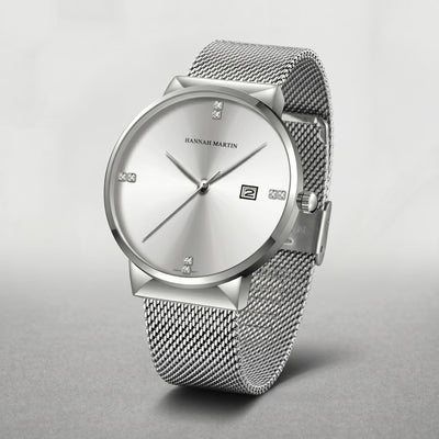Montre Lumière Argent