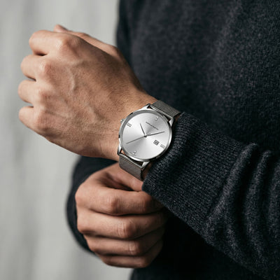 Montre Lumière Argent