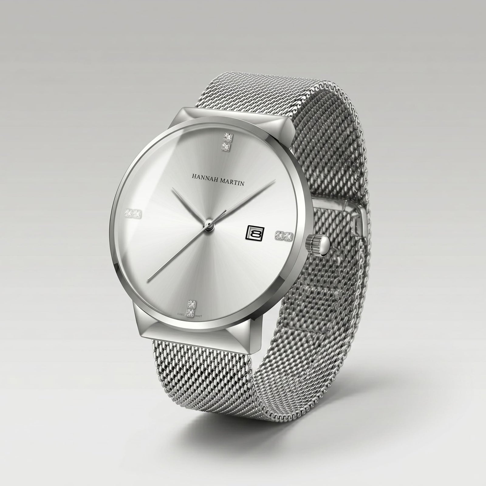 Montre Lumière Argent