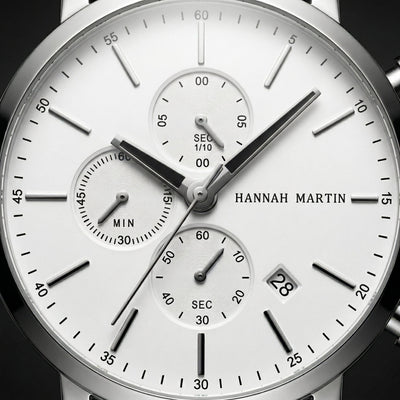 Montre Chrono Argent