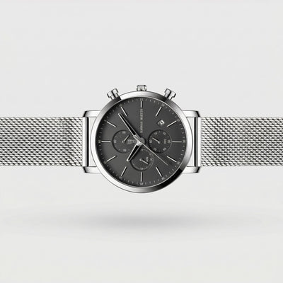 Montre Argent Maille