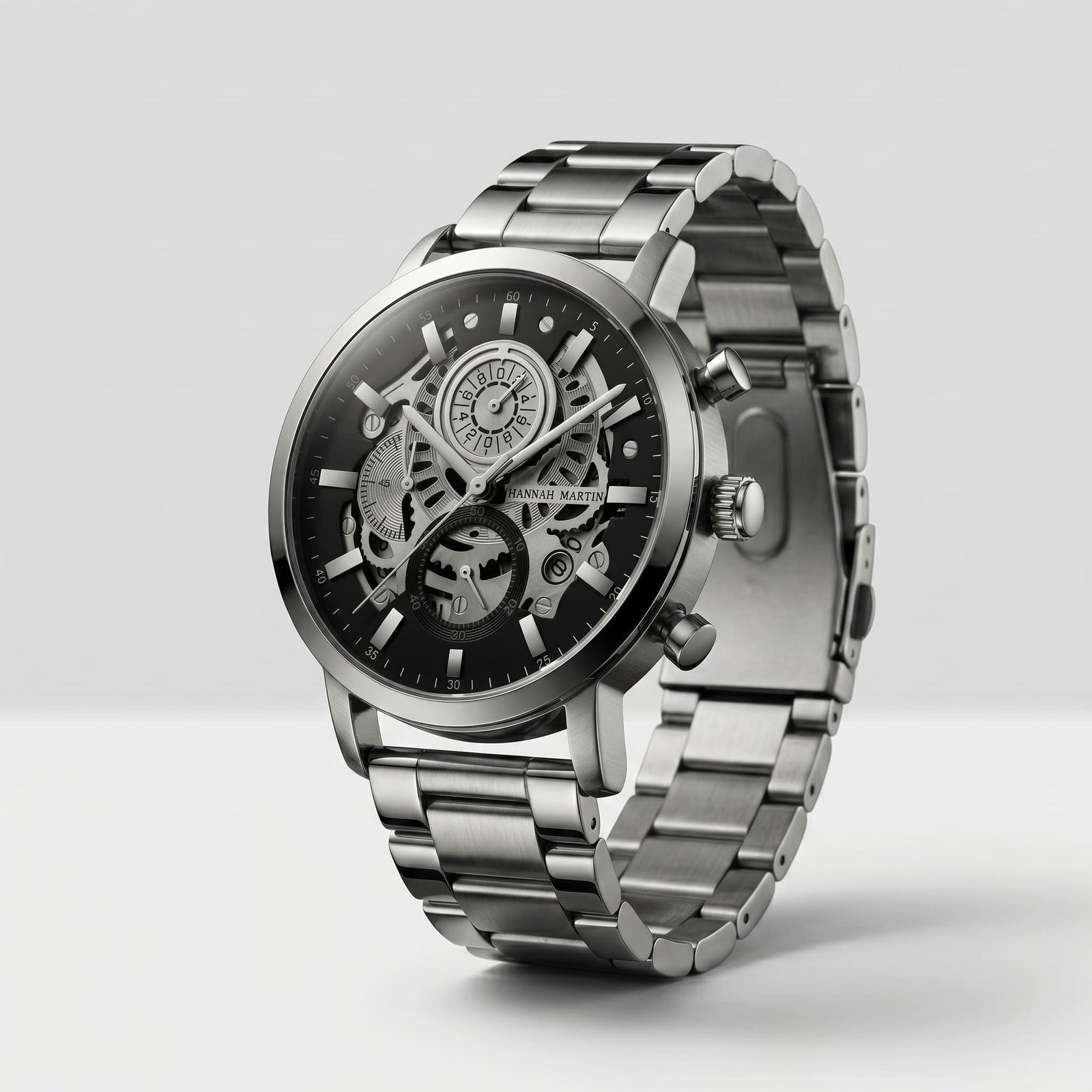 Montre Mécanisme Acier