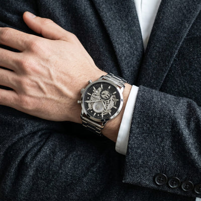 Montre Mécanisme Acier