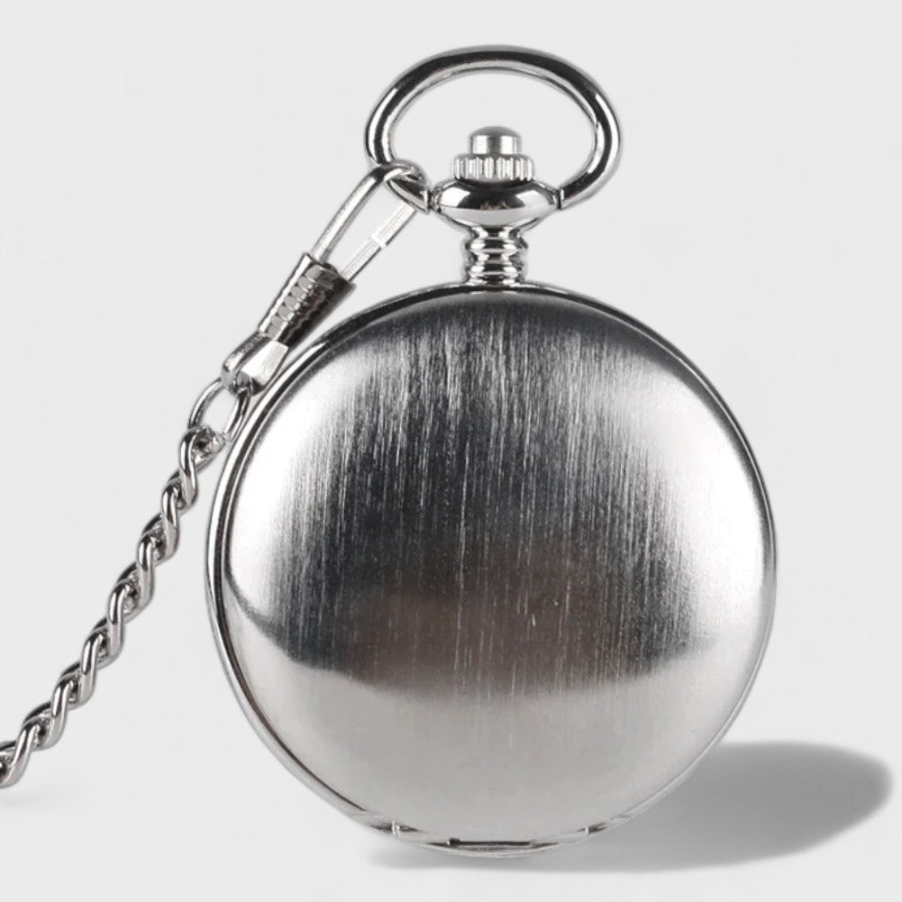 Montre À Gousset Ancienne Argent Homme