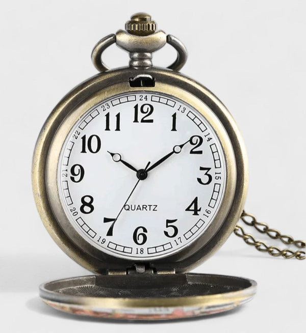 Deux Montres De Poche à Mouvement Quartz - Occasion (sans Marque)