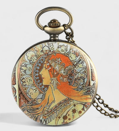 Montre de Poche Femme Bohème