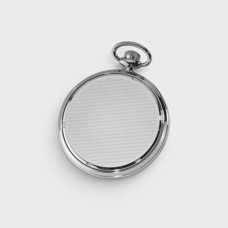 Montre à Gousset Moderne Argentée