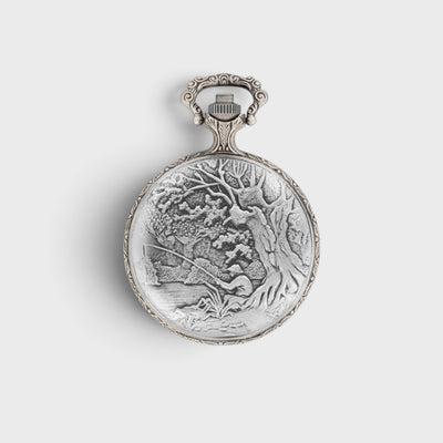 Montre à Gousset Pêcheur Rétro